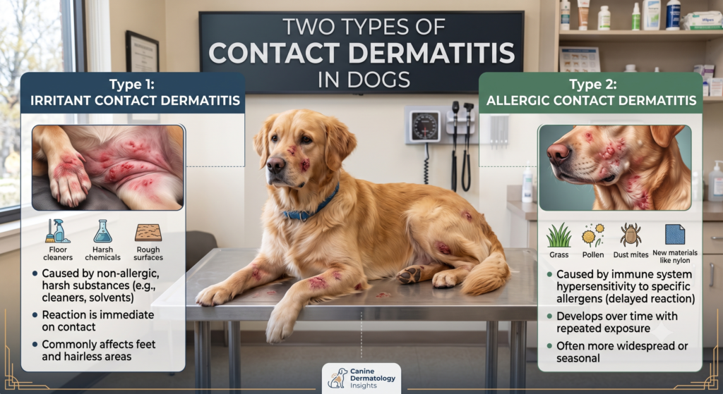 Contact Dermatitis in Dogs